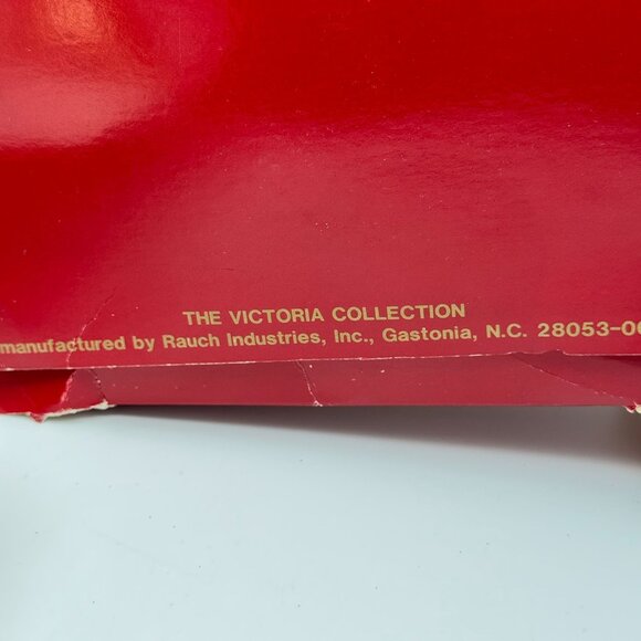 Victoria Col. Vtg Glass Christmas Ornament Set Of 4 Gold Silver Glitter Lace - Picture 10 of 11